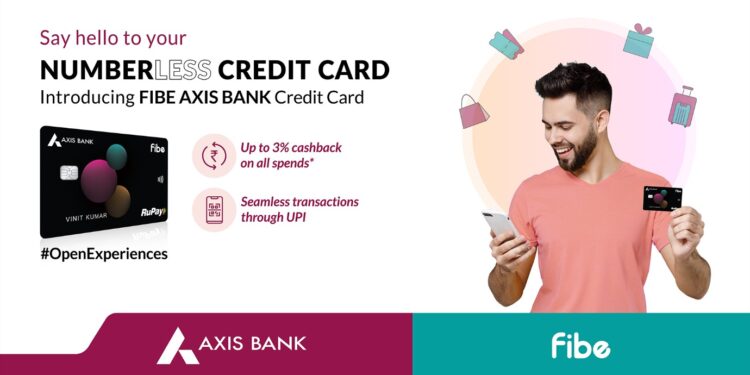 Axis Bank and Fibe partner to launch India’s first numberless credit card